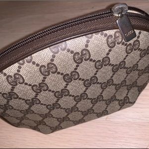 Gucci makeup bag